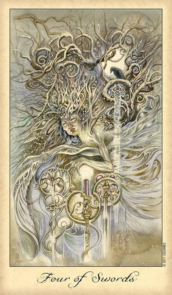 Ghosts & Spirits Tarot by Lisa Hunt with optional bag