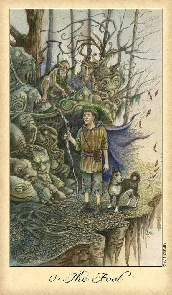 Ghosts & Spirits Tarot by Lisa Hunt with optional bag