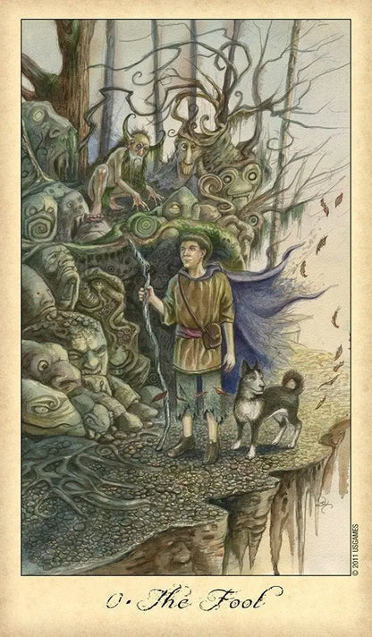 Ghosts & Spirits Tarot by Lisa Hunt with optional bag