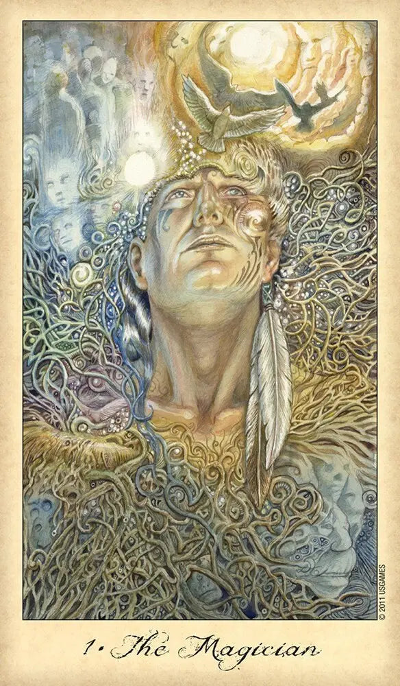 Ghosts & Spirits Tarot by Lisa Hunt with optional bag