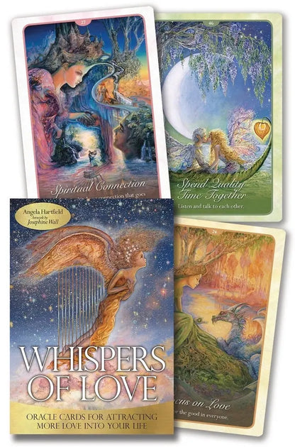 Whispers Of Love Oracle Cards By Hartfield & Wall
