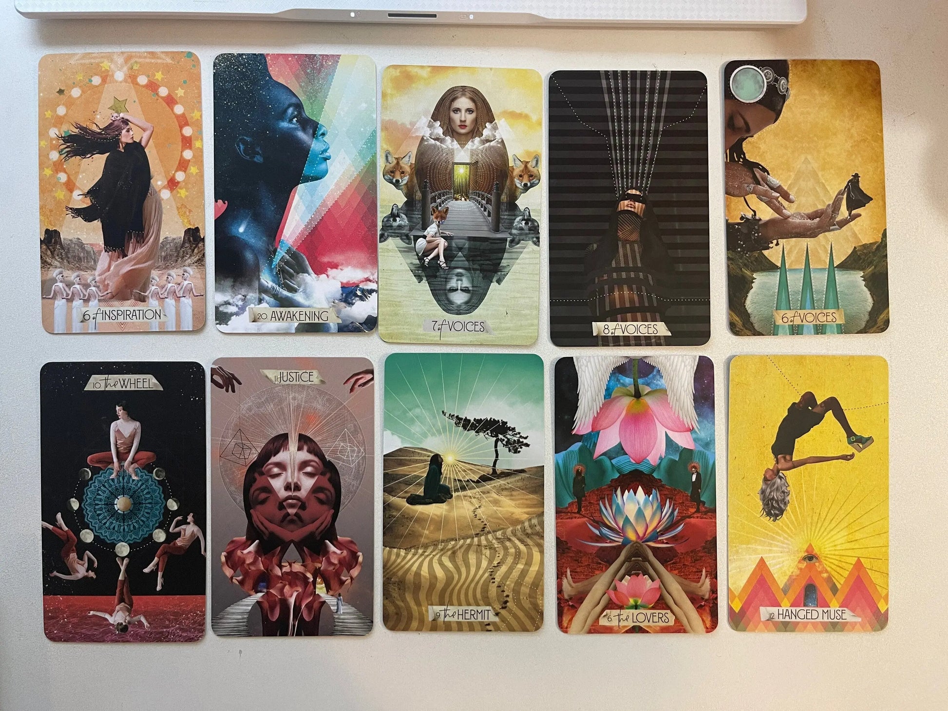 The Muse Tarot A 78-Card Deck & Guidebook