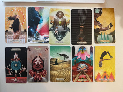 The Muse Tarot A 78-Card Deck & Guidebook