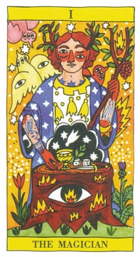 Tarot del Fuego Tarot Deck by Ricardo Cavolo