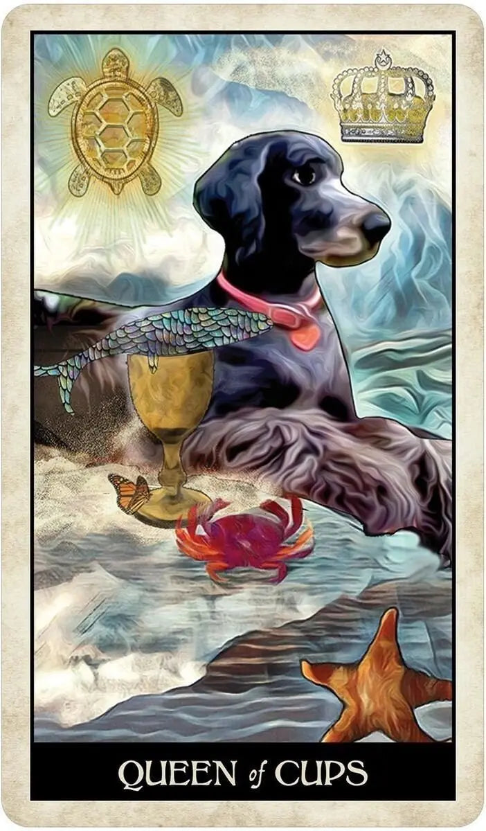 Wise Dog Tarot Created by MJ Cullinane