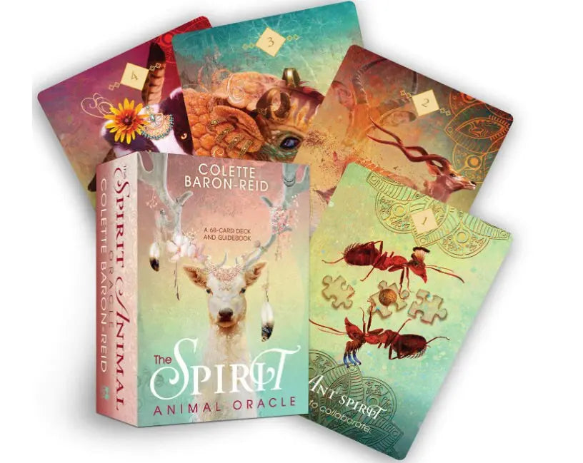 The Spirit Animal Oracle: A 68-Card Deck - Animal Spirit Cards with Guidebook Colette Baron-Reid