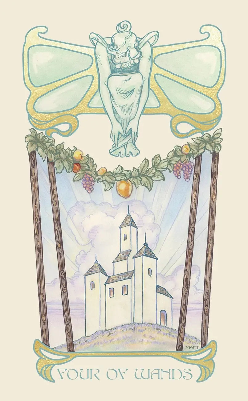 Ethereal Visions: Illuminated Tarot Deck by Matt Hughes