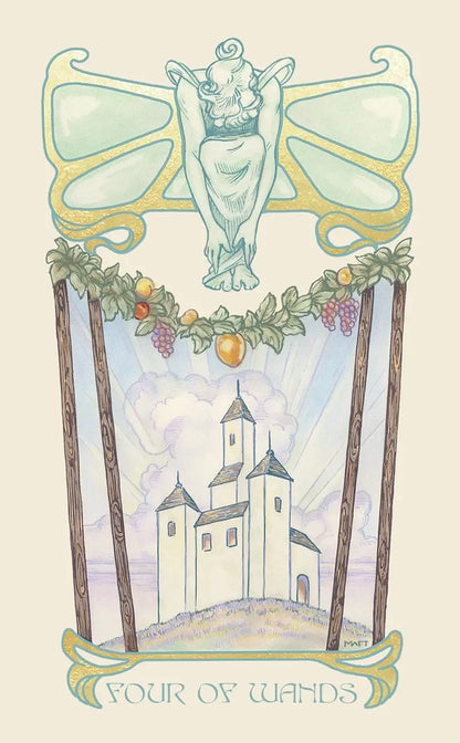 Ethereal Visions: Illuminated Tarot Deck by Matt Hughes