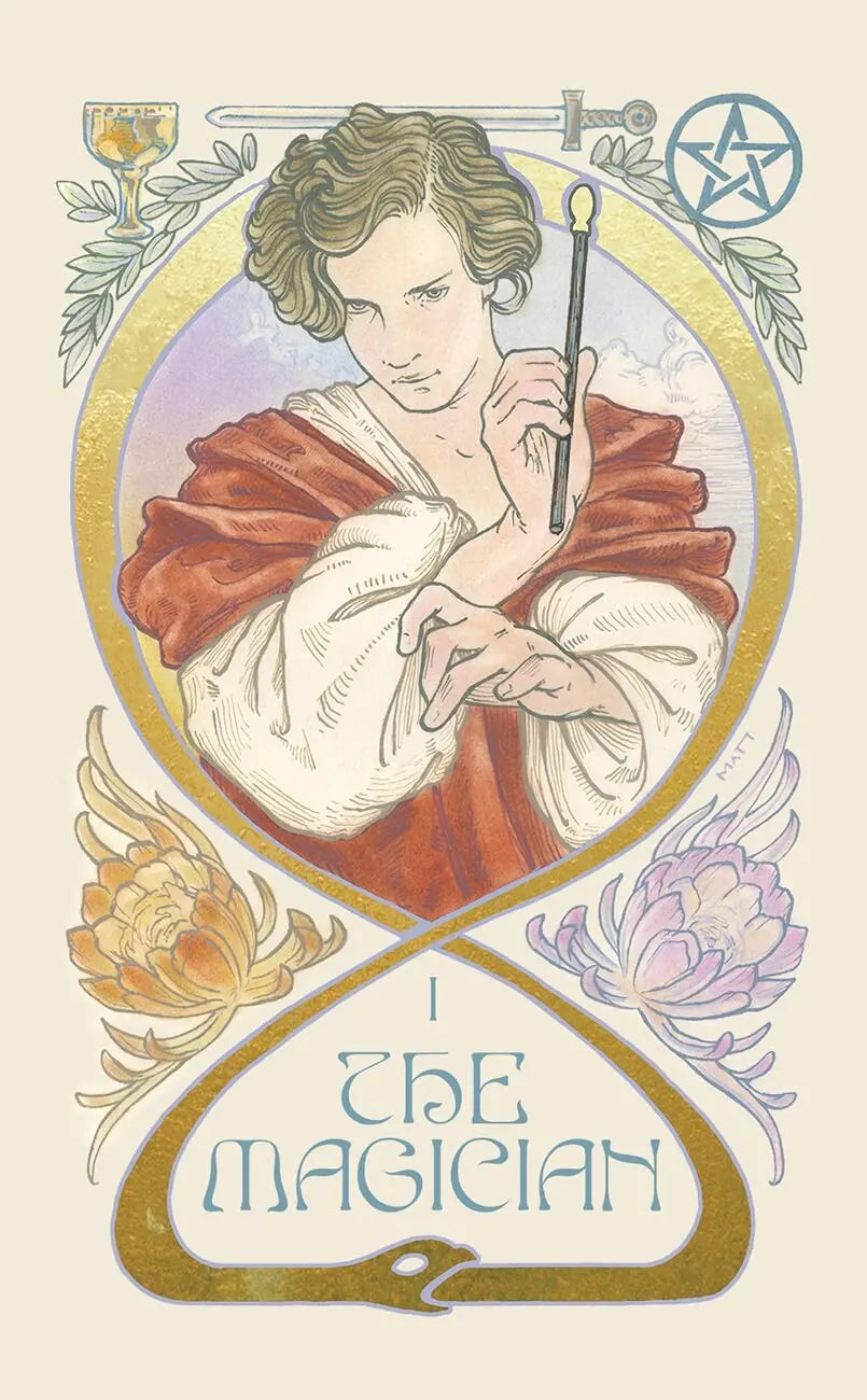 Ethereal Visions: Illuminated Tarot Deck by Matt Hughes