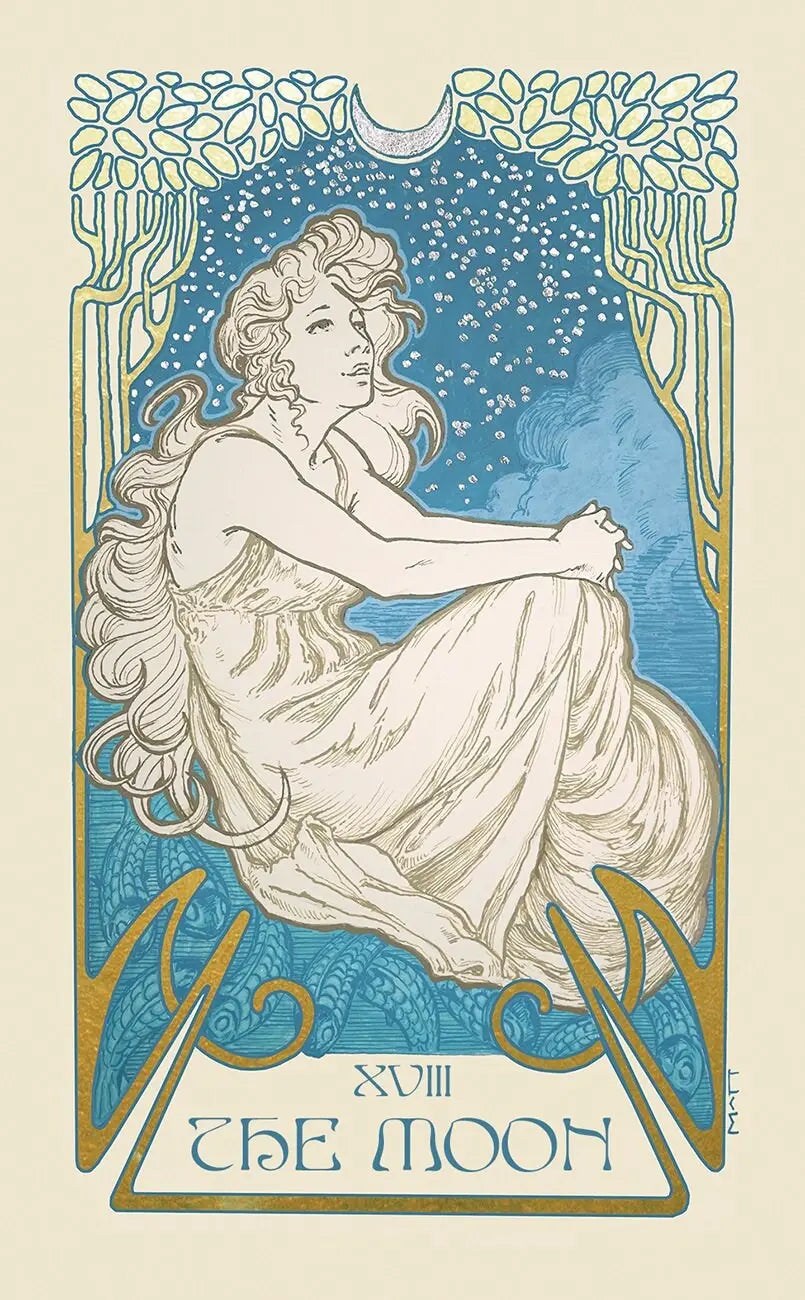 Ethereal Visions: Illuminated Tarot Deck by Matt Hughes