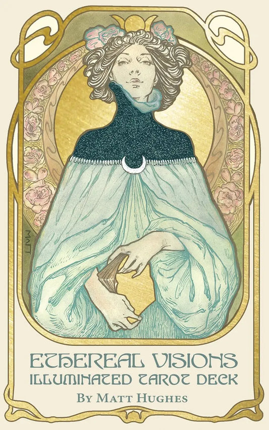 Ethereal Visions: Illuminated Tarot Deck by Matt Hughes