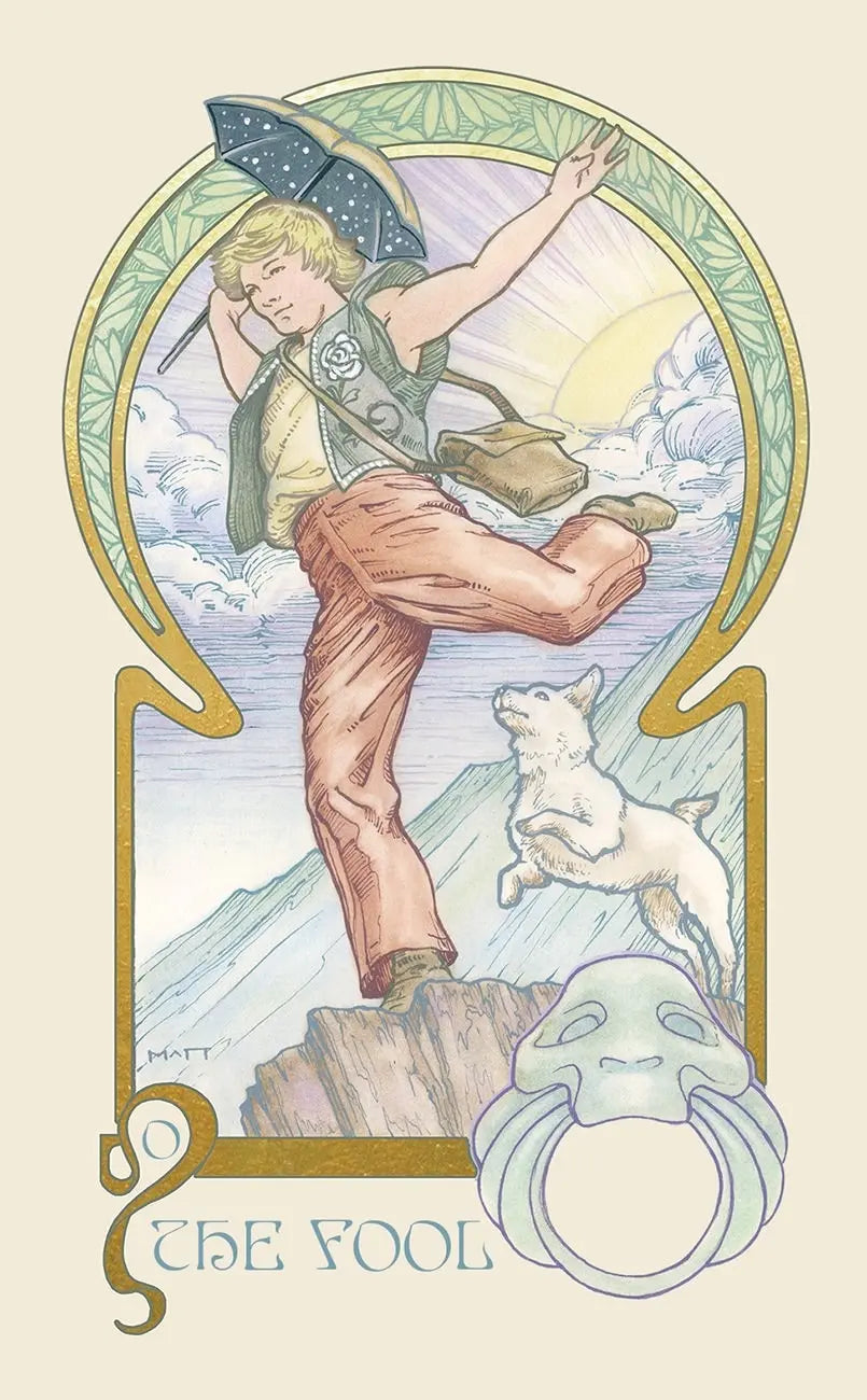 Ethereal Visions: Illuminated Tarot Deck by Matt Hughes